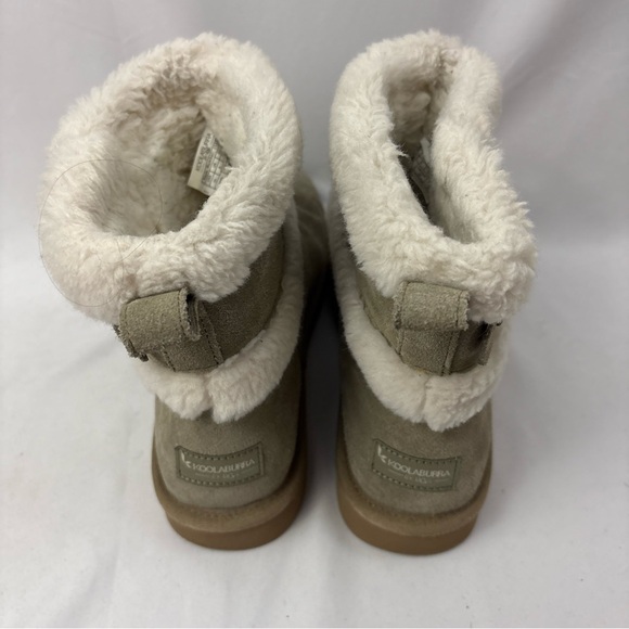 UGG Womans Koolaburra Size 10 USA Mini Barley Suede Boots Dune Gray 1133079 - Picture 6 of 13